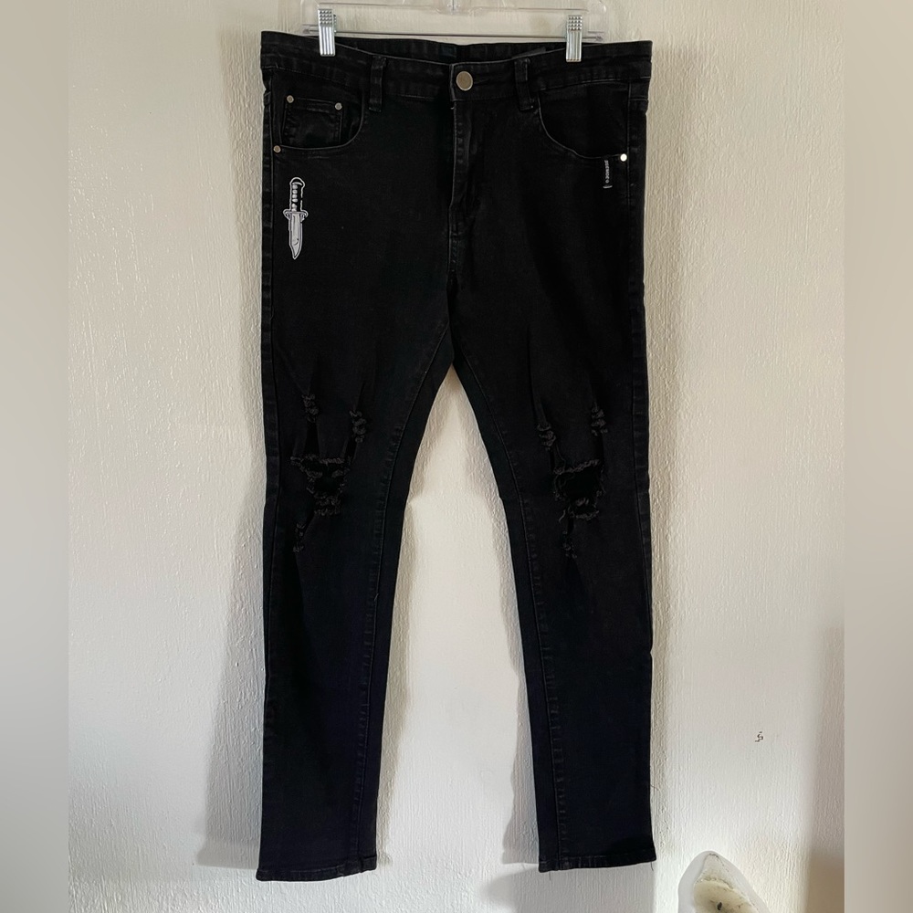 Esemde Knife Skinny Jeans